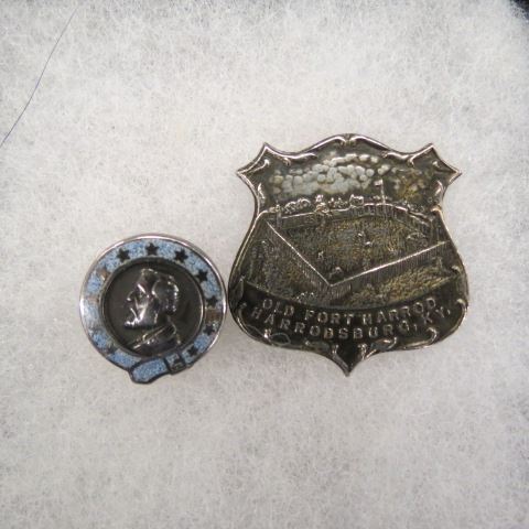 Appraisal: Confederate Veteran Association of KentuckyPin enameled engraved Thomas M Cardwell