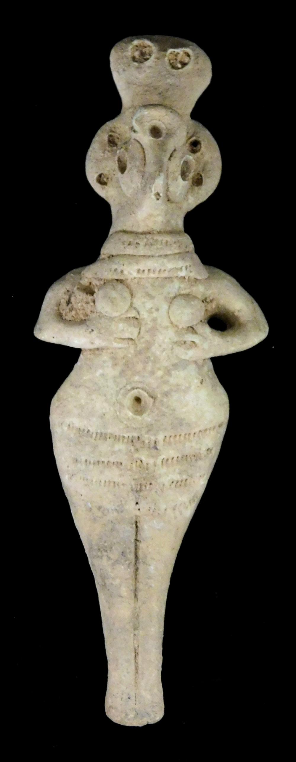 Appraisal: ANTIQUITY Astarte Figure Ancient Near East Syria c nd millennium