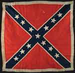 Appraisal: EARLY ARMY OF NORTHERN VIRGINIA BATTLE FLAG OF THE RD