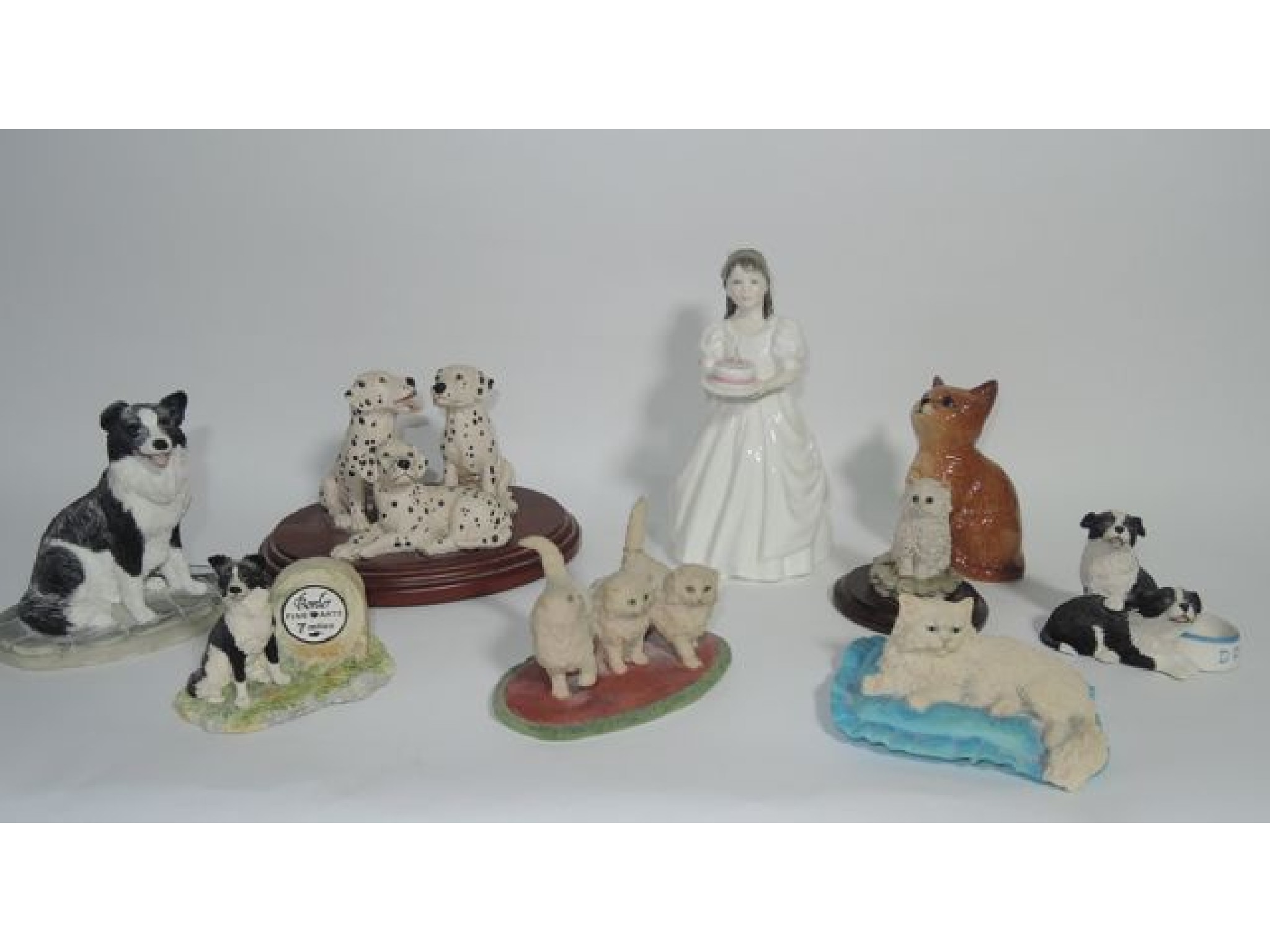 Appraisal: A Royal Doulton figure Birthday Girl HN together with a