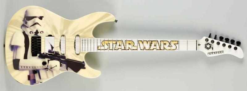 Appraisal: Fernandes Nomad Star Wars Stormtrooper Guitar Description Limited edition Original