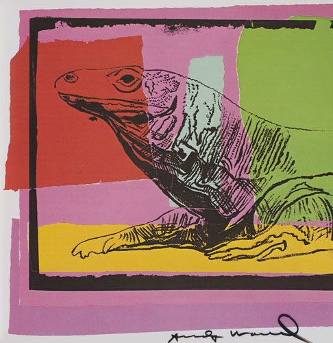 Appraisal: WARHOL ANDY Benirschke Kurt Vanishing Animals Color plates of endangered