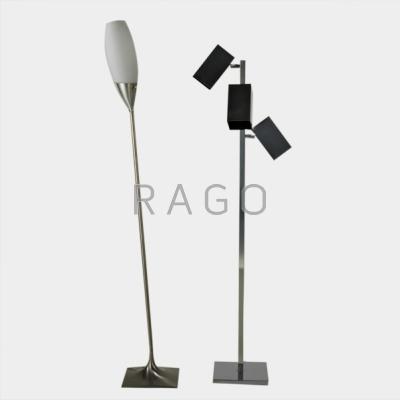 Appraisal: KOCH LOWY Three-light floor lamp together with Laurel floor lamp