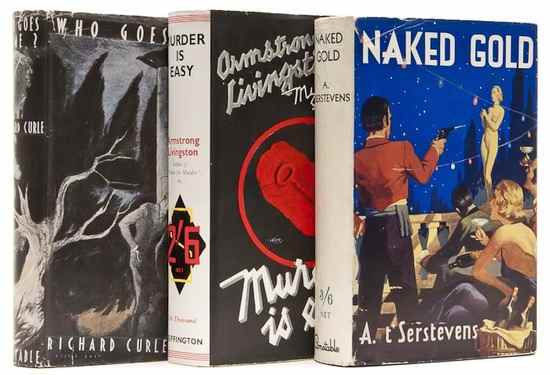 Appraisal: Golden Age Detective Fiction - t' Serstevens A Naked Gold