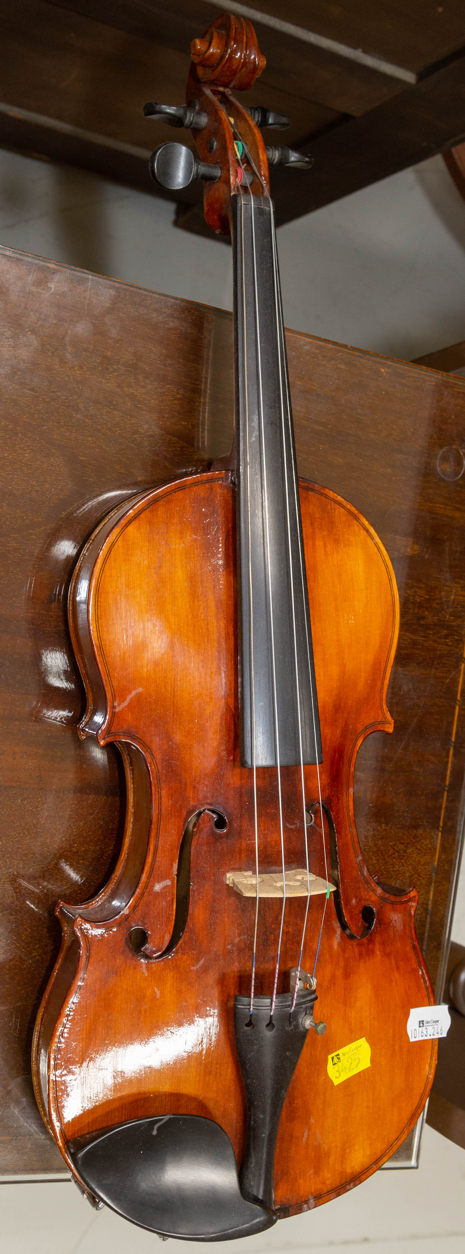 Appraisal: STRADIVARIUS MODEL VIOLIN Made in Czechoslovakia nd quarter th century