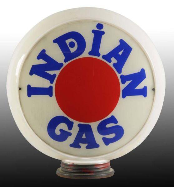 Appraisal: Indian Gas Pump Globe Description s to s Only one