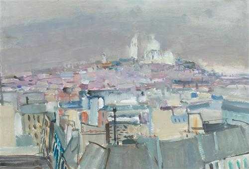 Appraisal: ZENDER RUDOLF R ti - Winterthur Sacr -Coeur Oil on