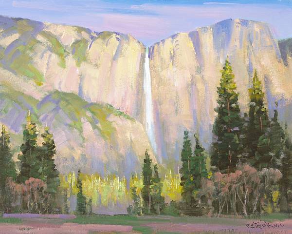 Appraisal: Paul Strisik American - Morning Light Yosemite No signed and