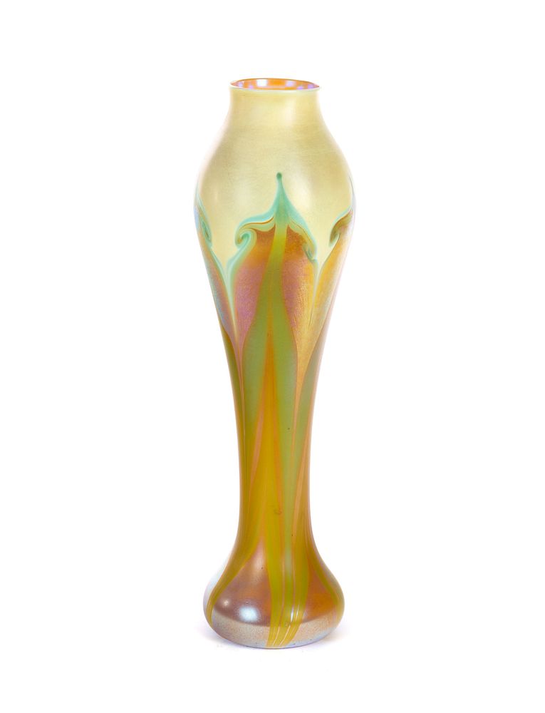 Appraisal: Art Nouveau Durand Art Glass Vase Art Nouveau Durand Art