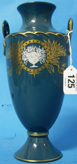 Appraisal: Minton two handled Vase Pate Sur Pate Vase made for