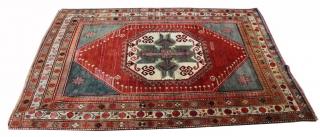 Appraisal: 's Russian Woven Kazak Rug 's Russian Woven Kazak Rug