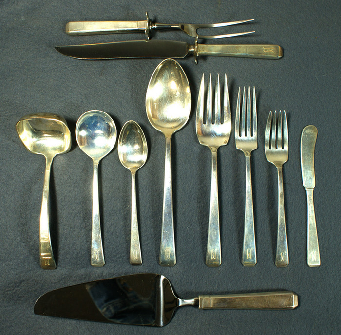 Appraisal: pcs Towle Craftsman sterling silver flatware c o ea HH