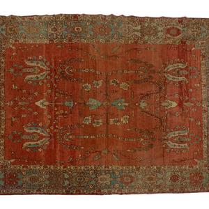 Appraisal: A Turkish Wool Rug TH CENTURY feet inches x feet