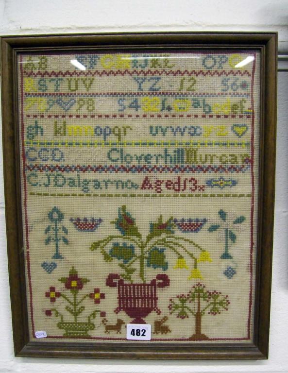 Appraisal: A framed sampler by C J Dalgarno -