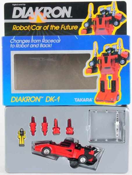 Appraisal: Diakron DK- Red Lamborghini Takara As with DK- this pre-Transformers