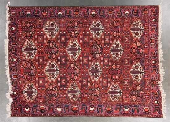 Appraisal: Bahktiari Garden rug Iran circa x Estimate - Good condition