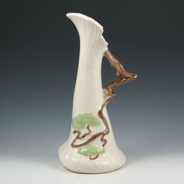 Appraisal: Roseville Ming Tree ewer in white Marked Roseville USA -