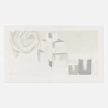 Appraisal: James Rosenquist JUST DESERT ND STATE intaglio with pochoir on