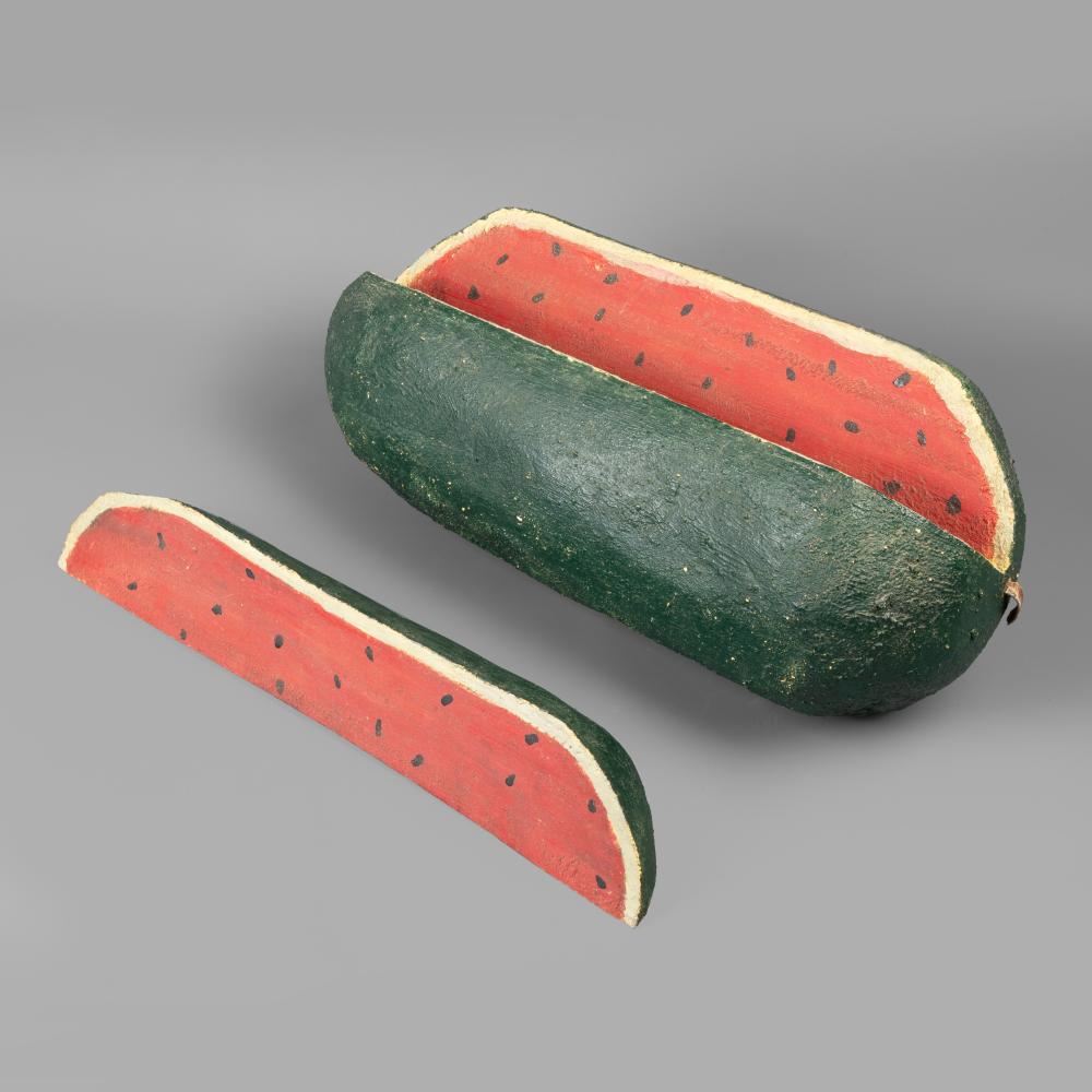 Appraisal: FELIPE ARCHULETA WATERMELON Felipe Archuleta New Mexico - Watermelon and