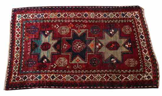 Appraisal: TURKISH RUG Signed and dated - ft in x ft