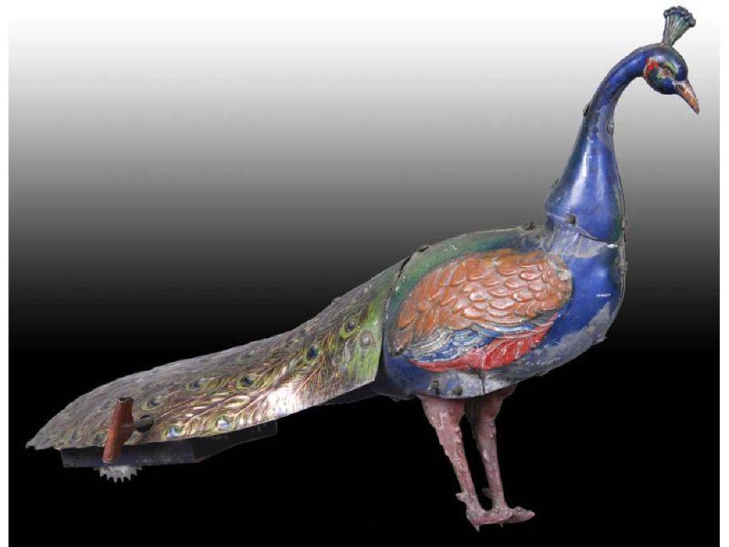 Appraisal: German Ebo Wind-Up Pao-Pao Peacock Toy Description '' L Bellows