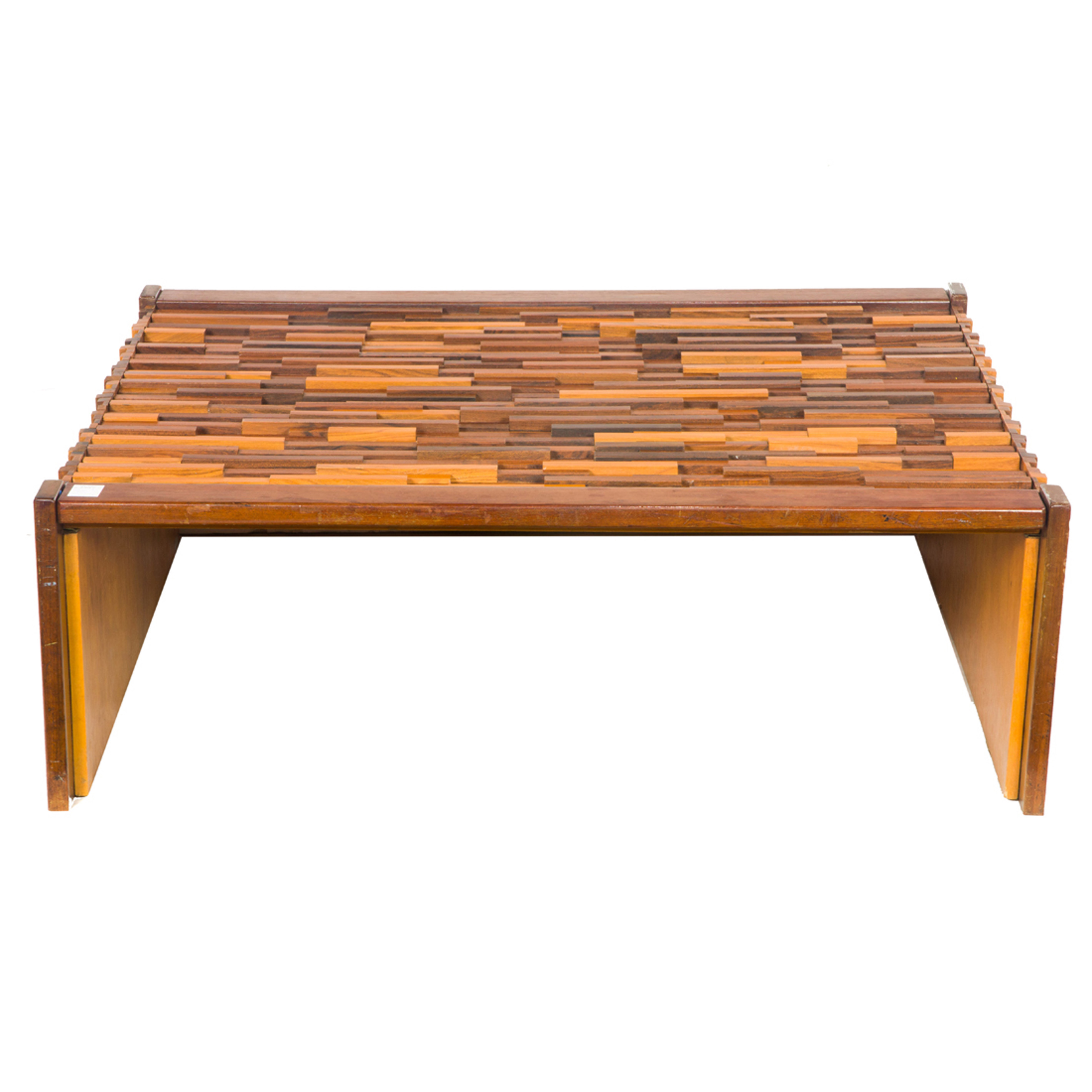 Appraisal: PERCIVAL LAFER COFFEE TABLE Percival Lafer Coffee Table Brazil s