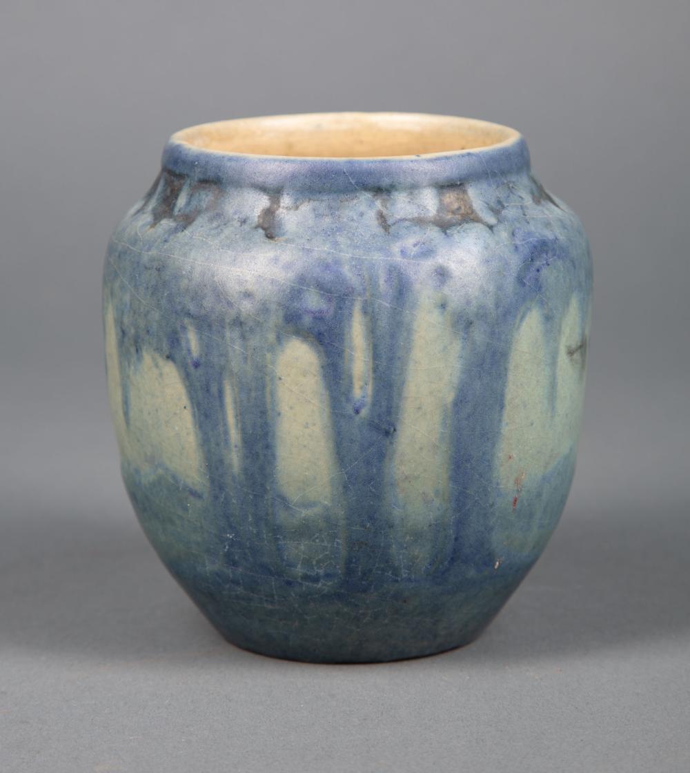 Appraisal: Newcomb College Art Pottery Vase with moss-laden live oak tree