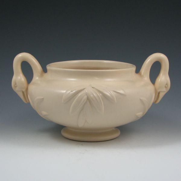 Appraisal: Weller Patricia urn in ivory Marked Weller Pottery in script