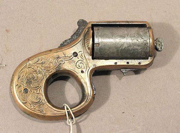 Appraisal: A J Reid 'My Friend' knuckleduster Serial no caliber Engraved