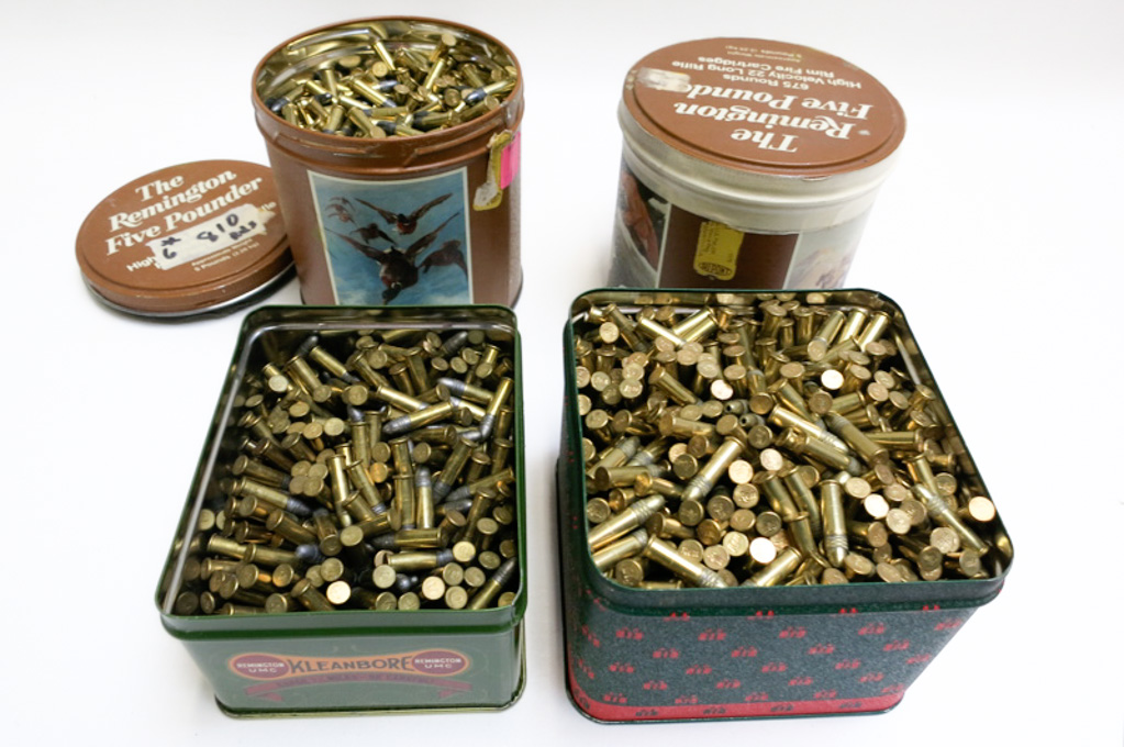 Appraisal: LOT OF LR AMMUNITION approximately rounds of mixed brands in