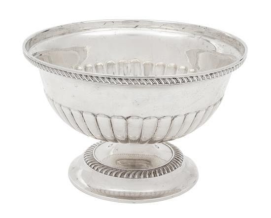 Appraisal: An English Silver Footed Bowl J B Chatterley Sons Ltd