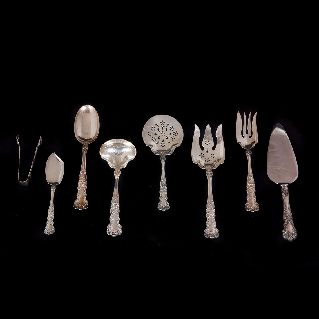 Appraisal: A PC GORHAM BUTTERCUP STERLING FLATWARE SERVICE A pc Gorham