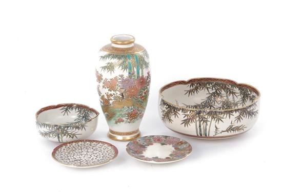 Appraisal: Japanese Satsuma wares Bizan and Koshida Meiji period late th