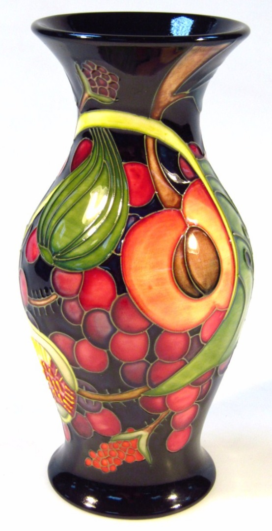 Appraisal: A modern Moorcroft Queens Choice vase printed and impressed marks