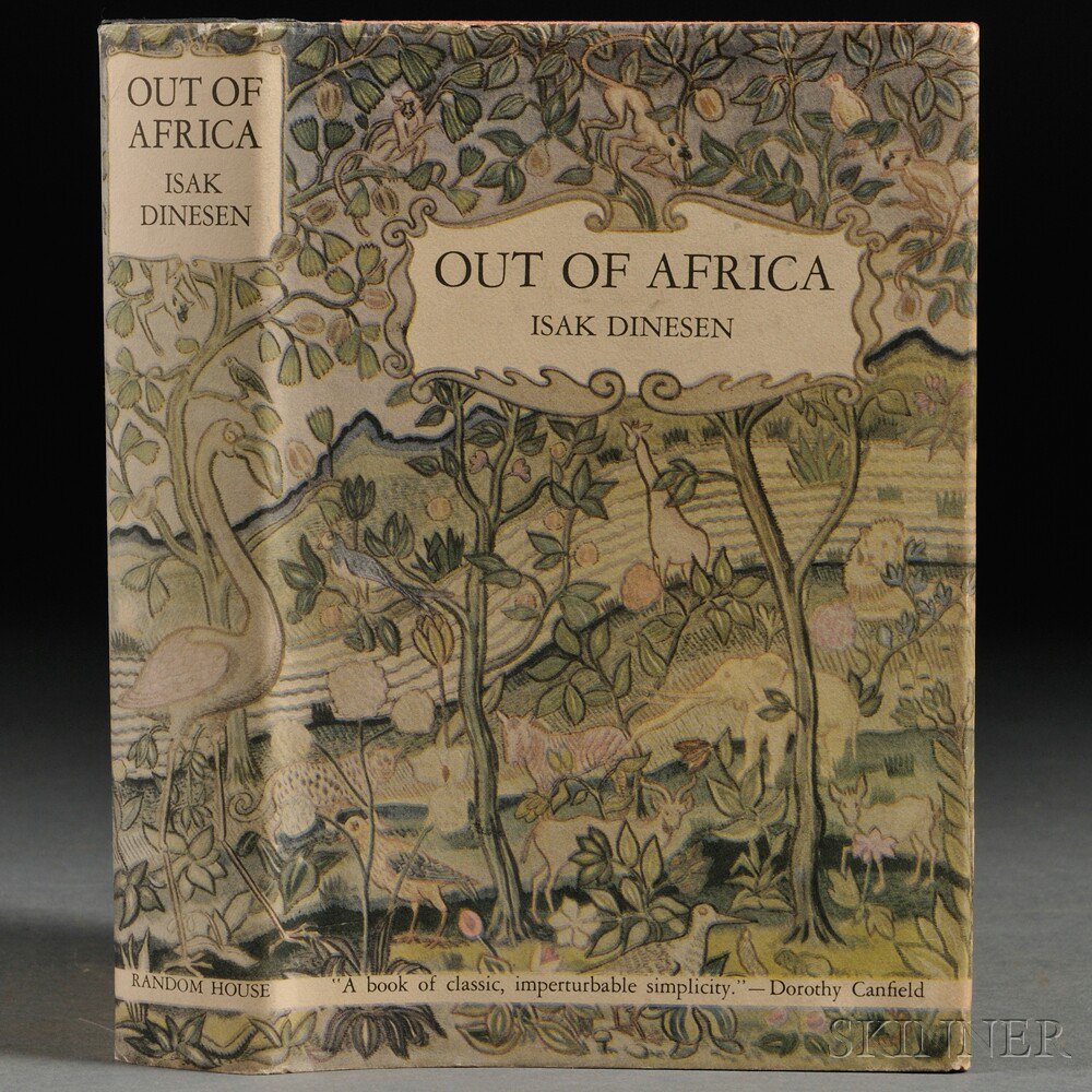 Appraisal: Dinesen Isak aka Karen Blixen - Out of Africa New