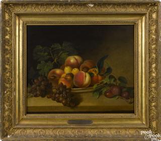 Appraisal: James Peale Sr American - oil on panel still life