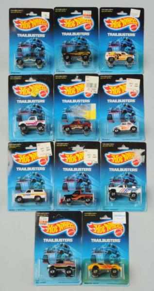 Appraisal: Lot of Mattel Hot Wheels Trailblazer Vehicles Description Includes Bywayman