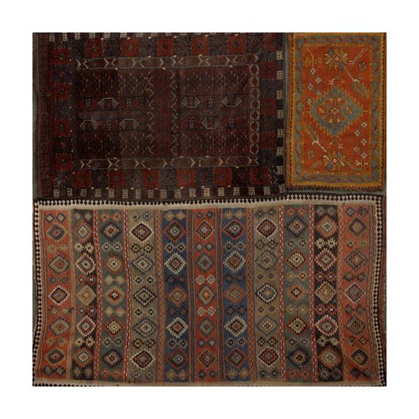 Appraisal: ORIENTAL AREA RUGS Three in assorted designs and sizes early