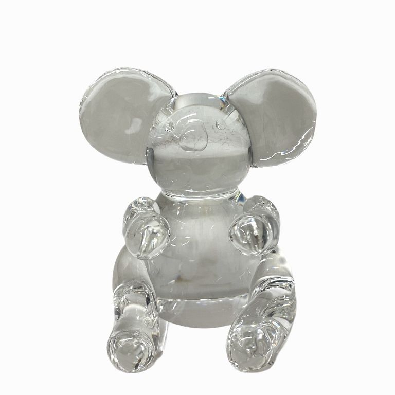 Appraisal: Steuben Glass Crystal Koala Bear Figurine Steuben Glass Crystal Koala