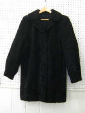 Appraisal: Fur- A length Astrakhan fur coat Size Medium in good