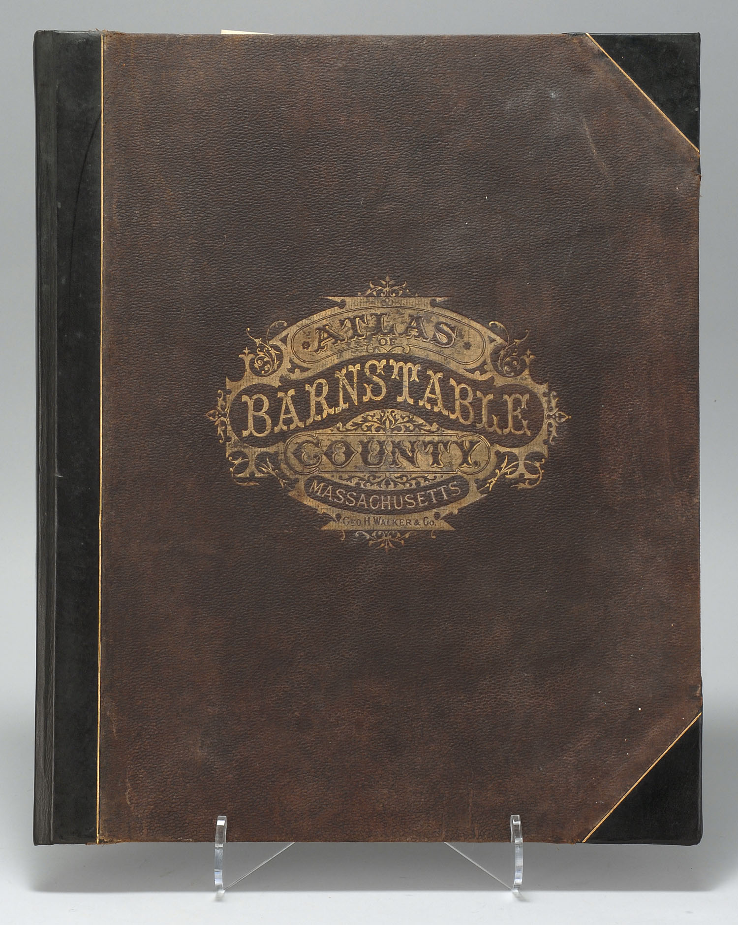 Appraisal: ATLAS Geo H Walker Co pub Atlas of Barnstable County