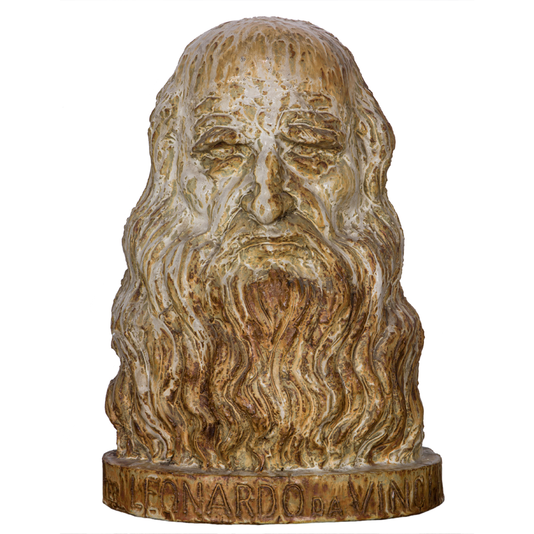 Appraisal: SCULPTURE MICHAEL SCHILKIN Michael Schilkin Finnish - Leonardo Da Vinci