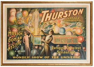 Appraisal: Thurston Howard Thurston Master Magician Million Dollar Mystery Cleveland Otis