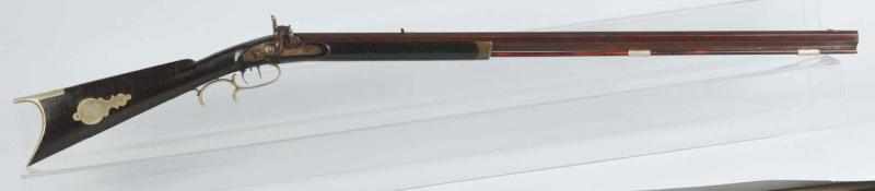 Appraisal: Philadelphia Half-Stock Rifle by W Calderwood Description Overall length Barrel