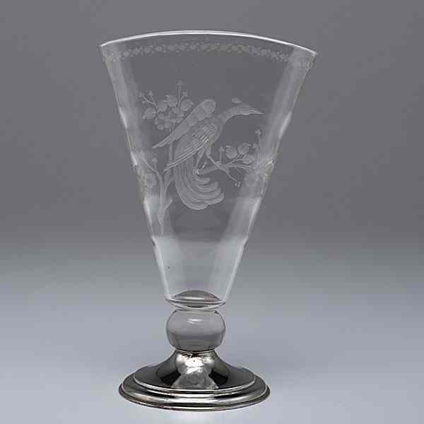 Appraisal: T G Hawkes Company Vase Corning New York th century