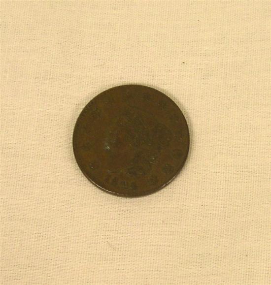 Appraisal: COINS Large Cent Choice VF with a touch of green