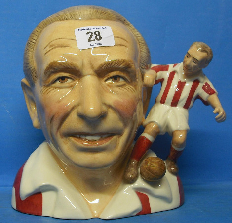 Appraisal: Bairstow Manor Large Character Jug Sir Stanley Matthews Limited edition