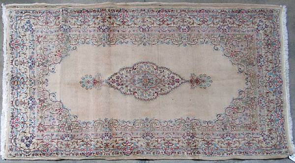 Appraisal: A pair of Kerman rugs size approximately ft in x