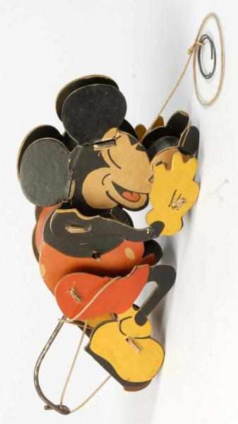 Appraisal: Cardboard Disney Mickey Mouse Climbing Toy Description Made by The