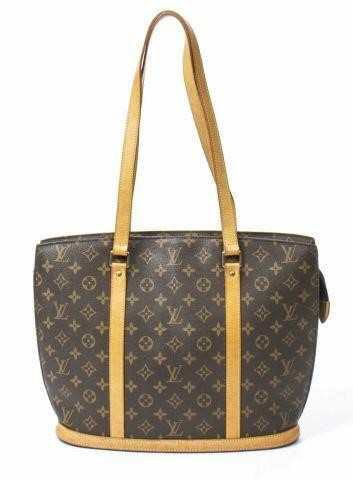 Appraisal: Louis Vuitton Babylone tote bag in monogram coated canvas with